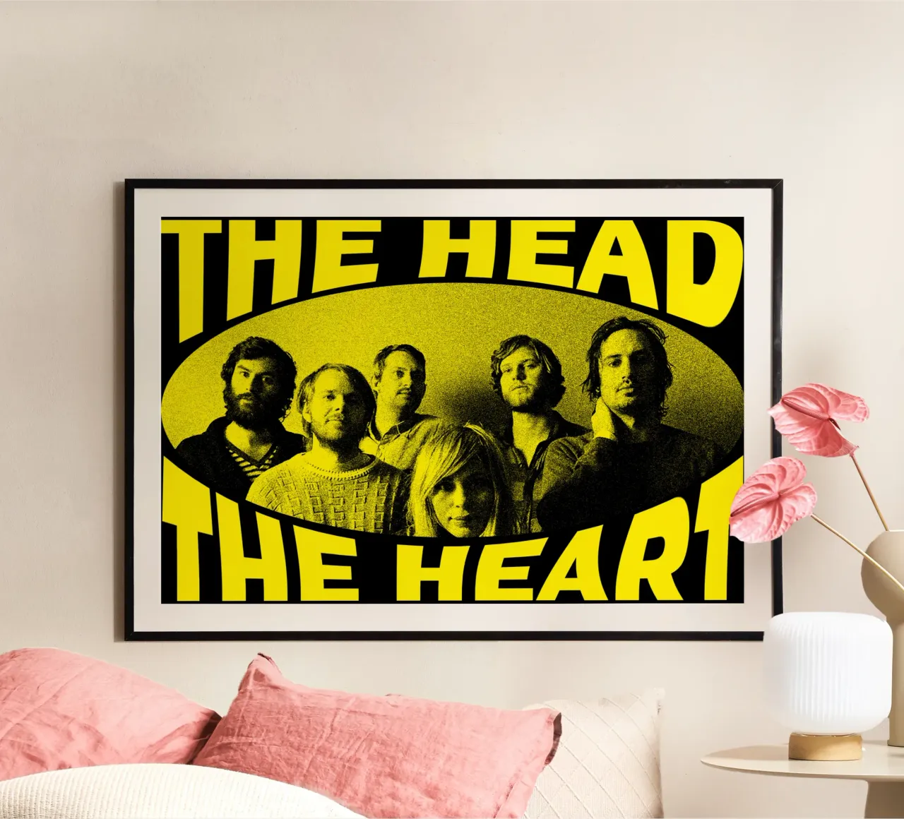 Indle Flok La testa e il cuore poster da itzmyui