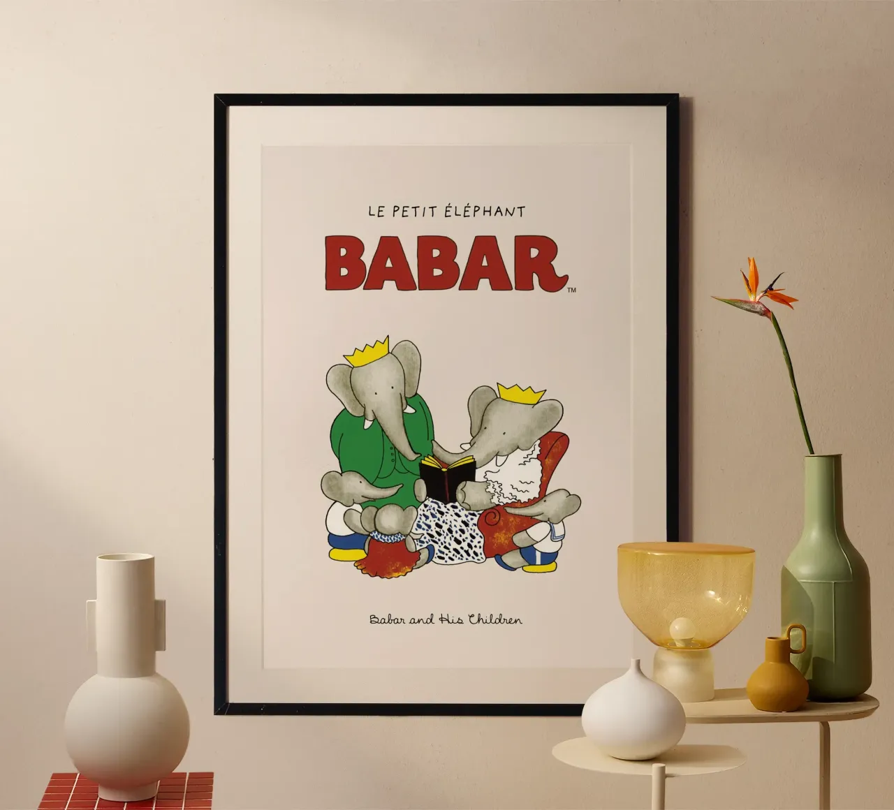 Babar - Babar e i suoi figli poster da muench benjamin