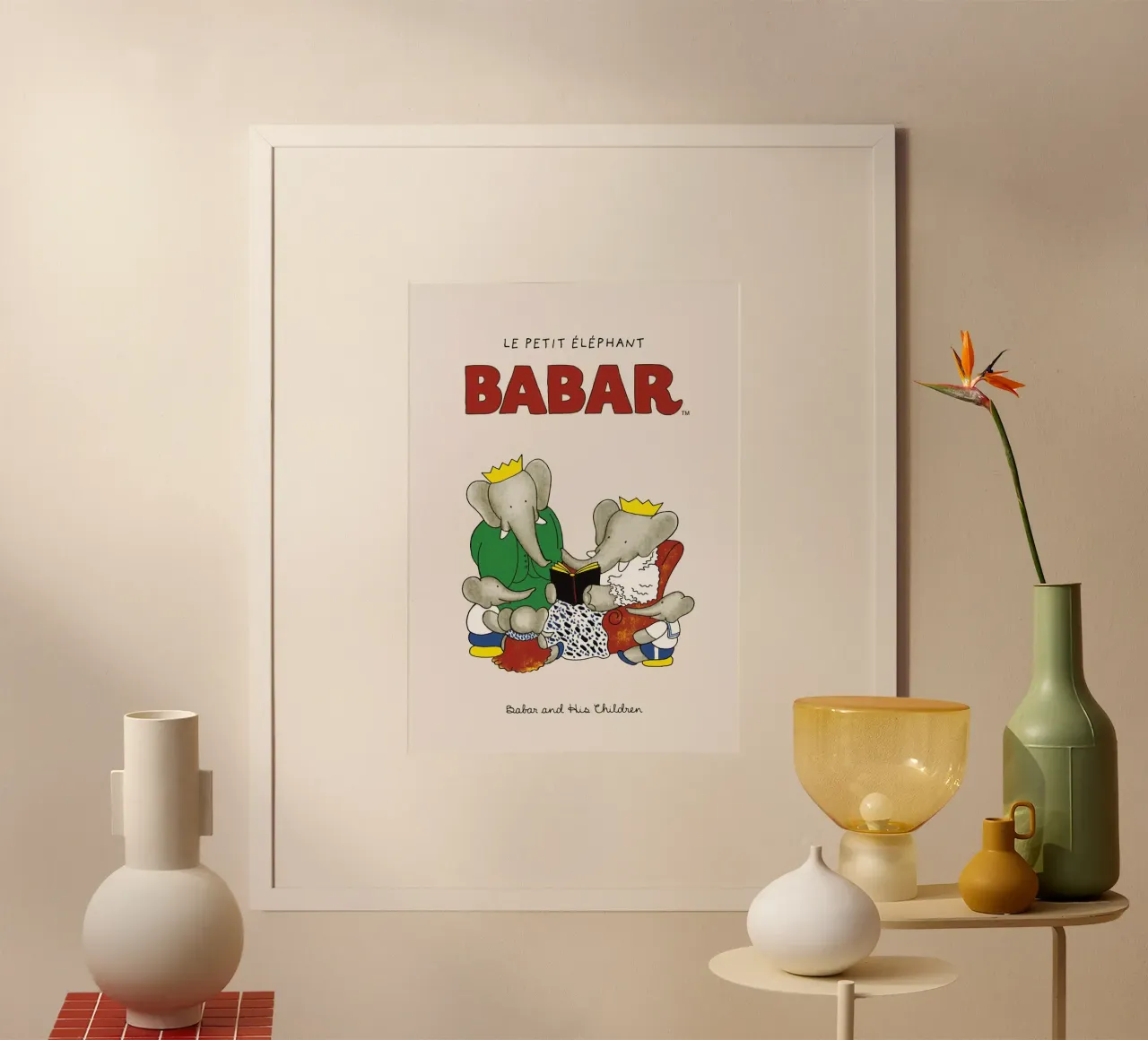 Babar - Babar e i suoi figli poster da muench benjamin