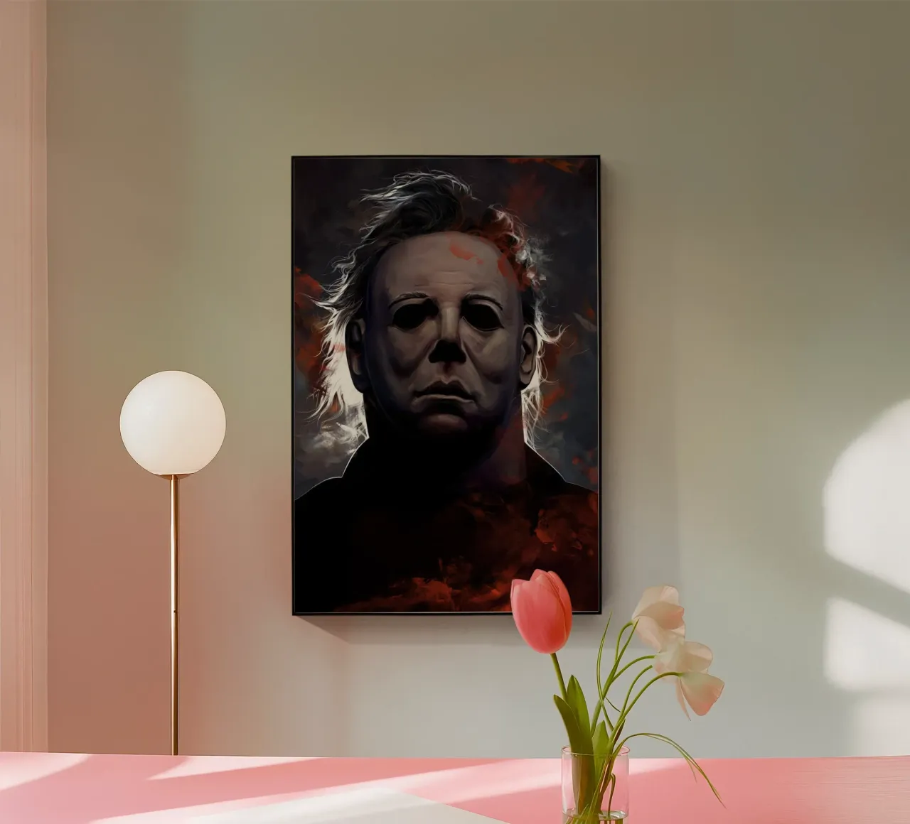 Michael Myers di Dmitry Belov plexiglass da Oscar