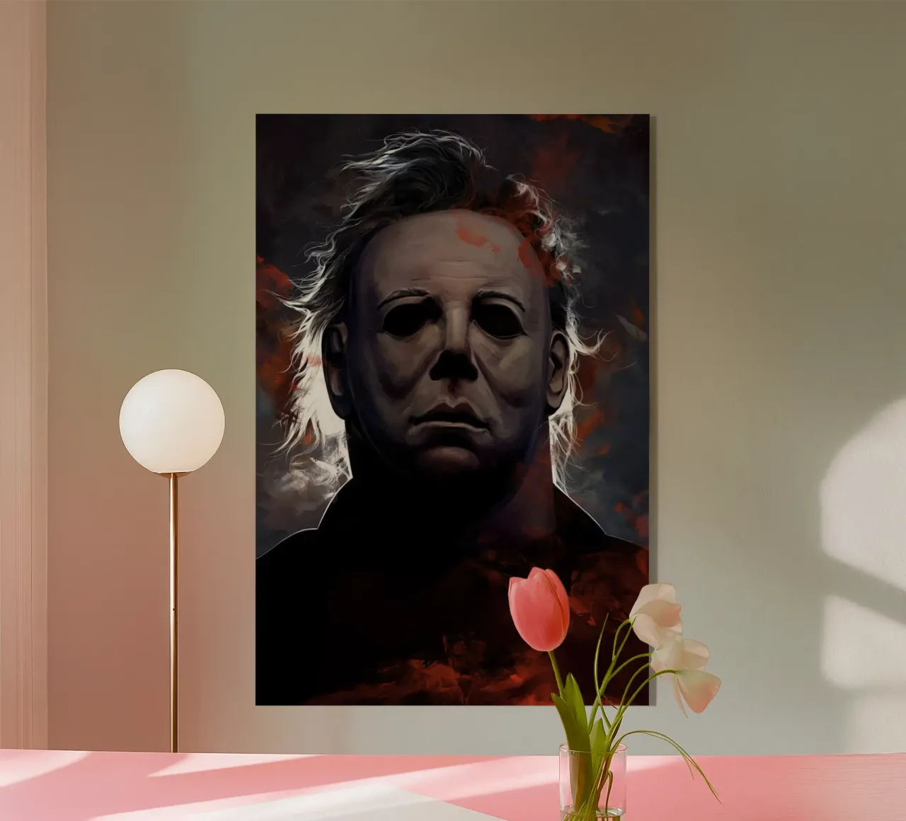 Michael Myers di Dmitry Belov plexiglass da Oscar