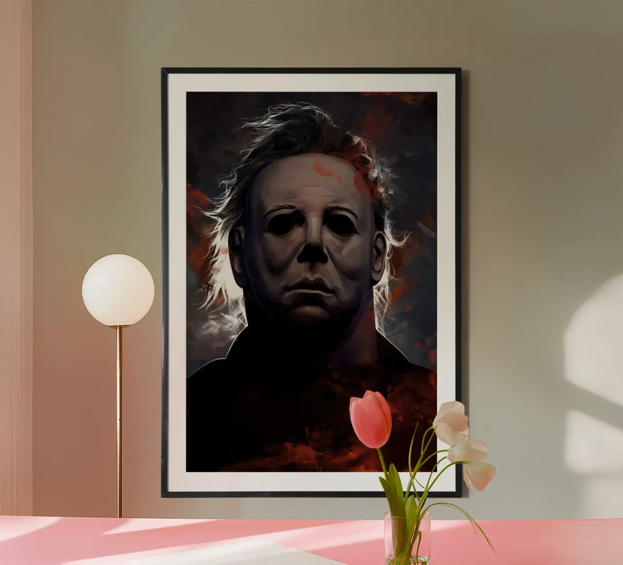 Michael Myers di Dmitry Belov poster da Oscar Frazier