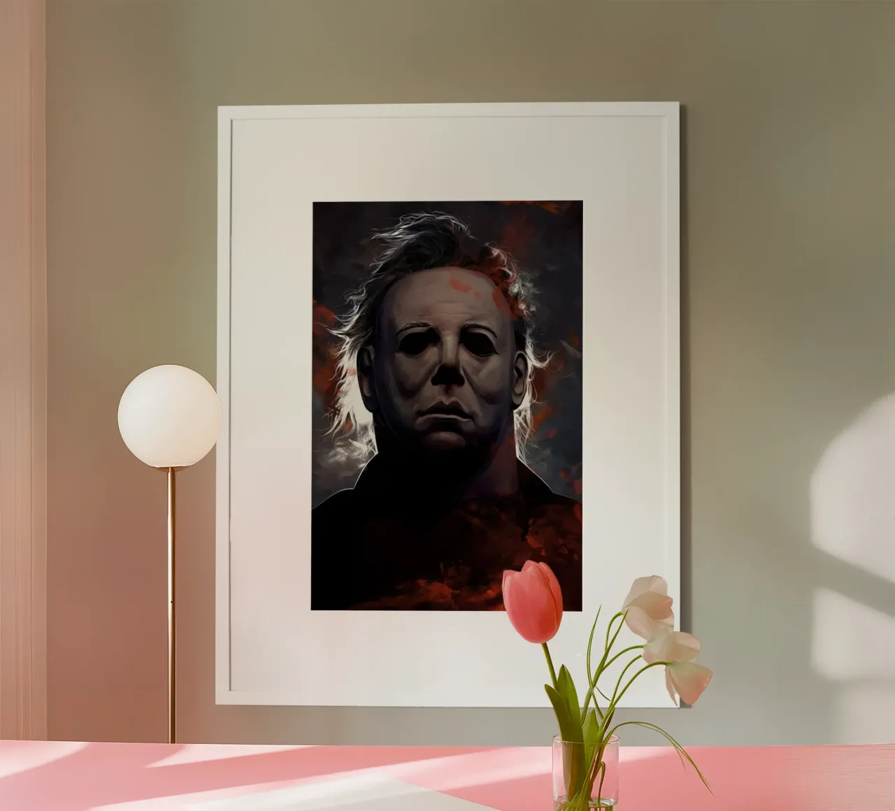 Michael Myers di Dmitry Belov poster da Oscar Frazier