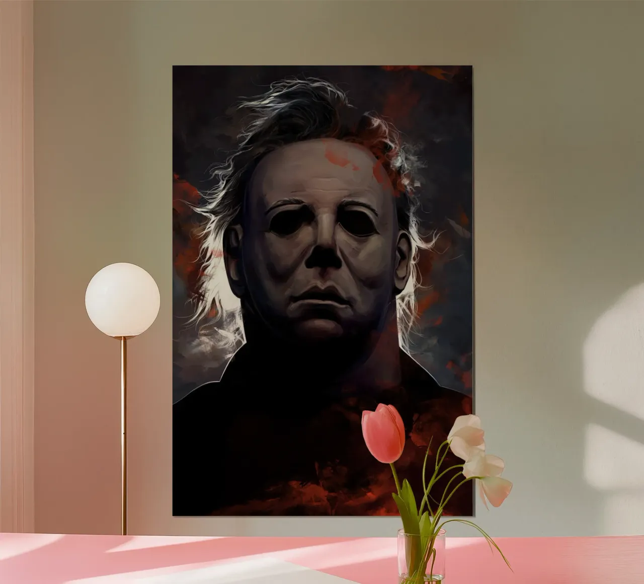 Michael Myers di Dmitry Belov poster da Oscar Frazier