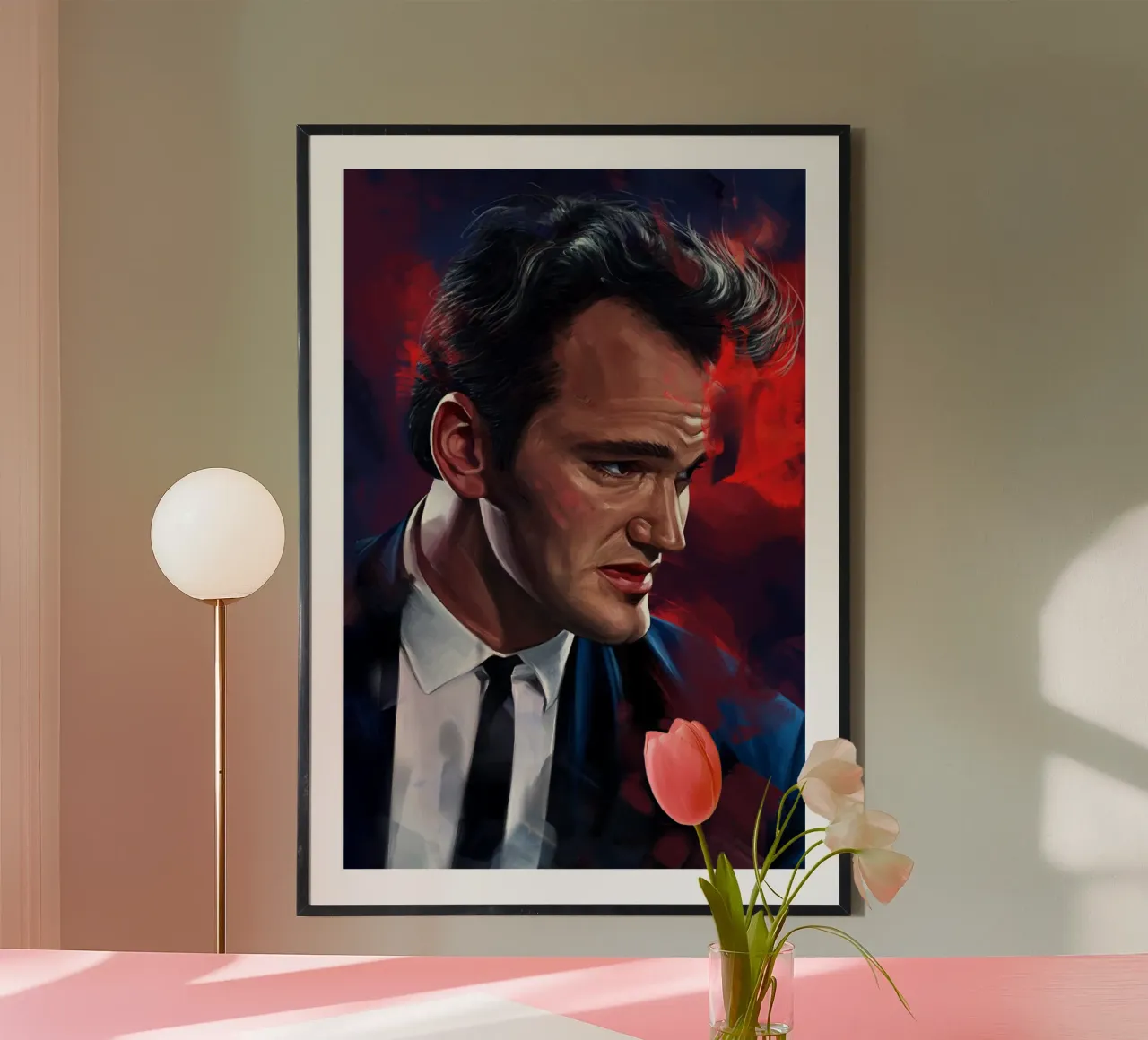 Mr Brown di Dmitry Belov poster con telaio in plastica da Oscar Frazier