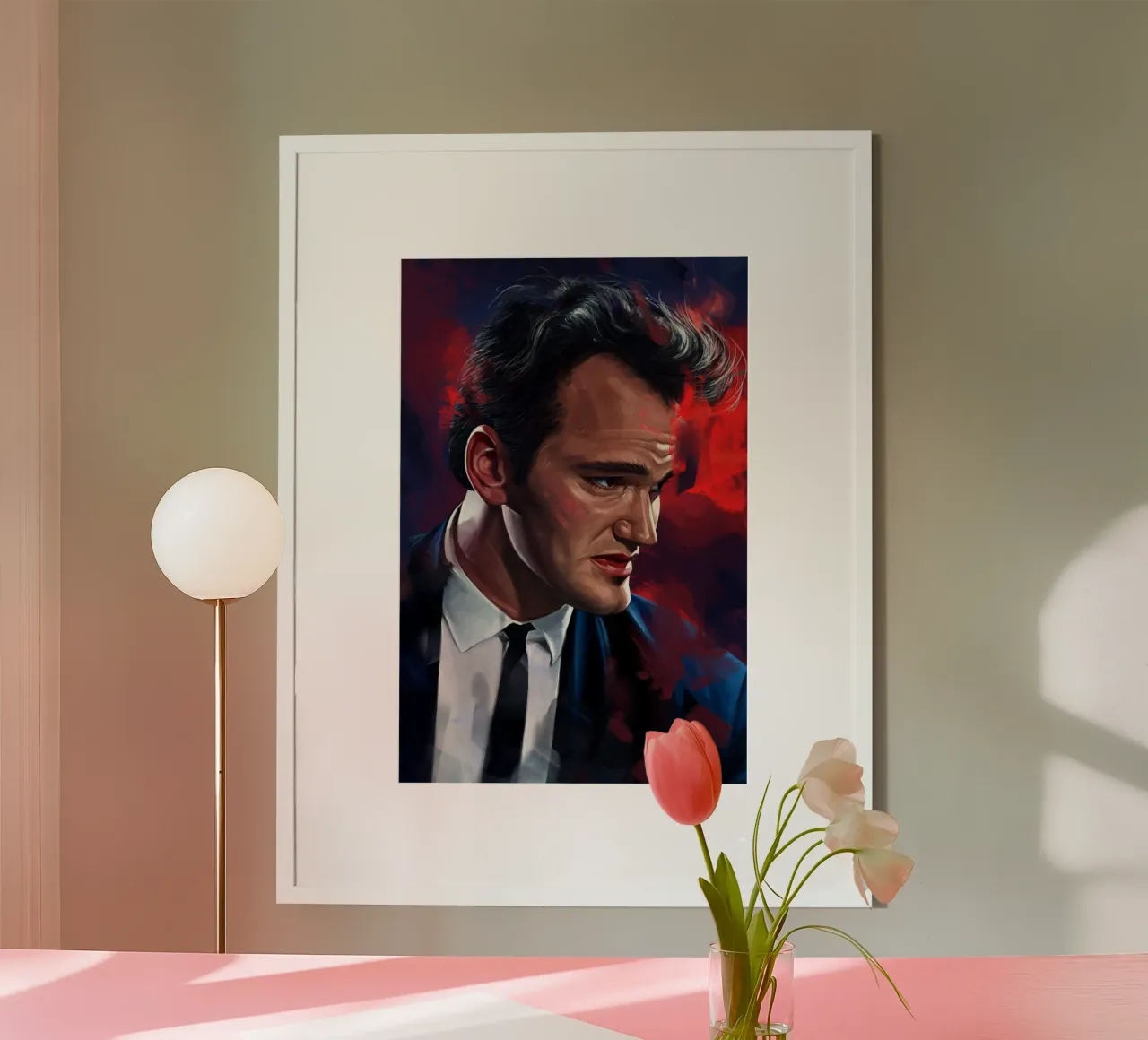 Mr Brown di Dmitry Belov poster con telaio in plastica da Oscar Frazier
