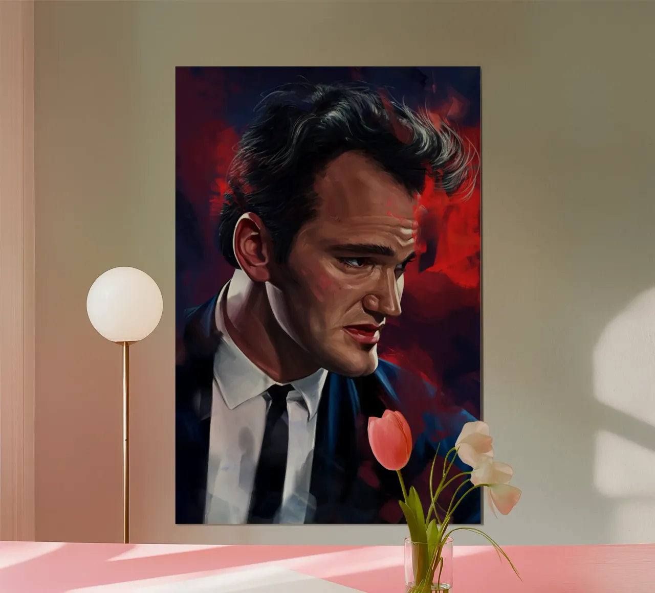 Mr Brown di Dmitry Belov poster con telaio in plastica da Oscar Frazier