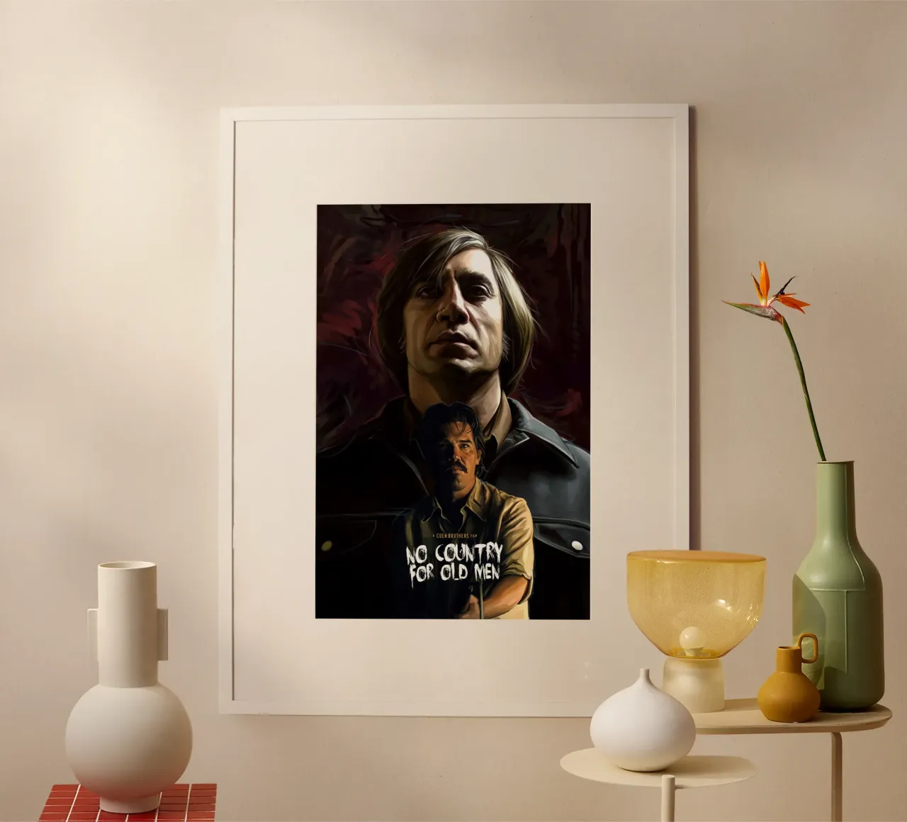 Non è un paese per vecchi poster da Oscar Frazier