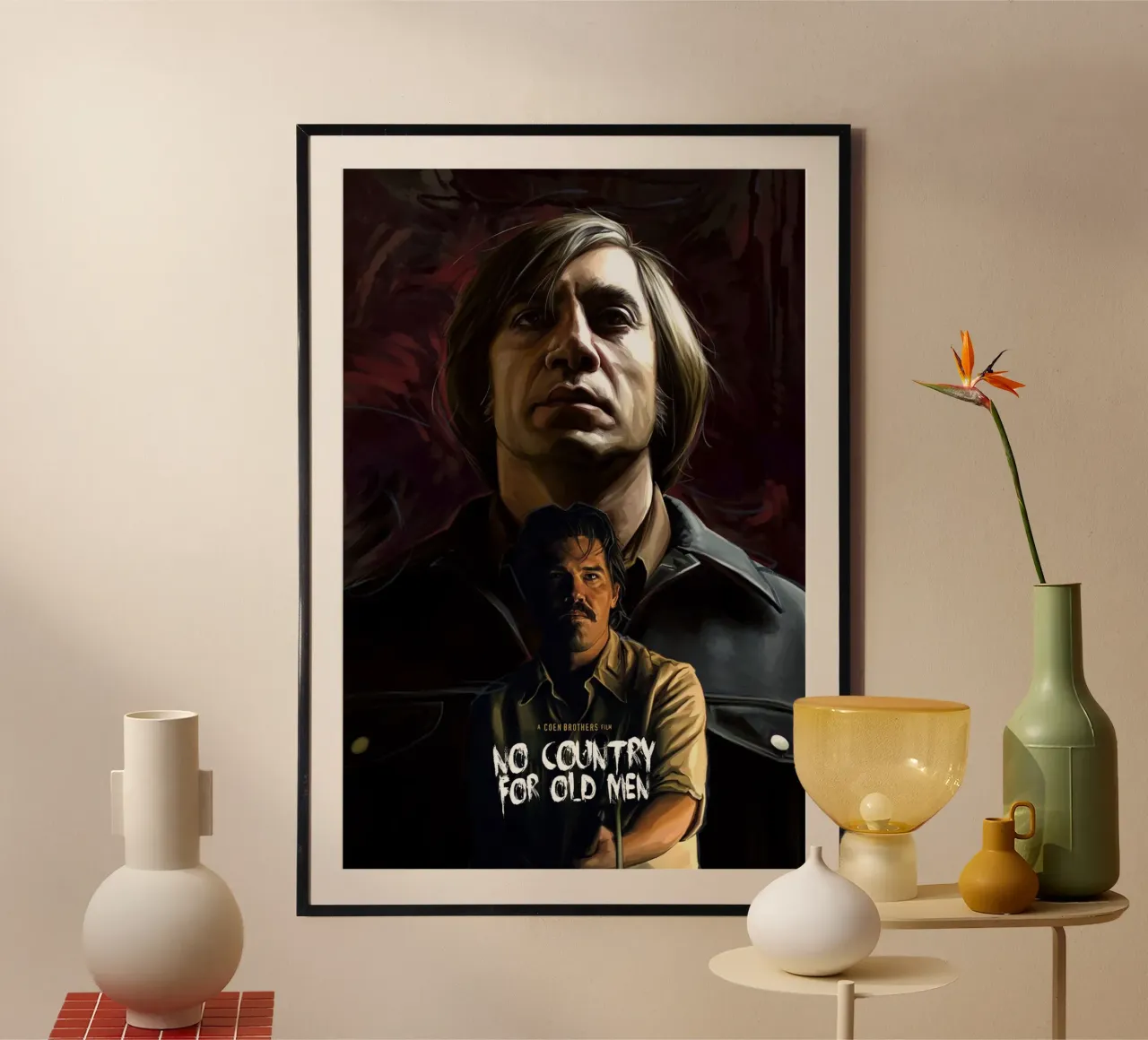 Non è un paese per vecchi poster da Oscar Frazier