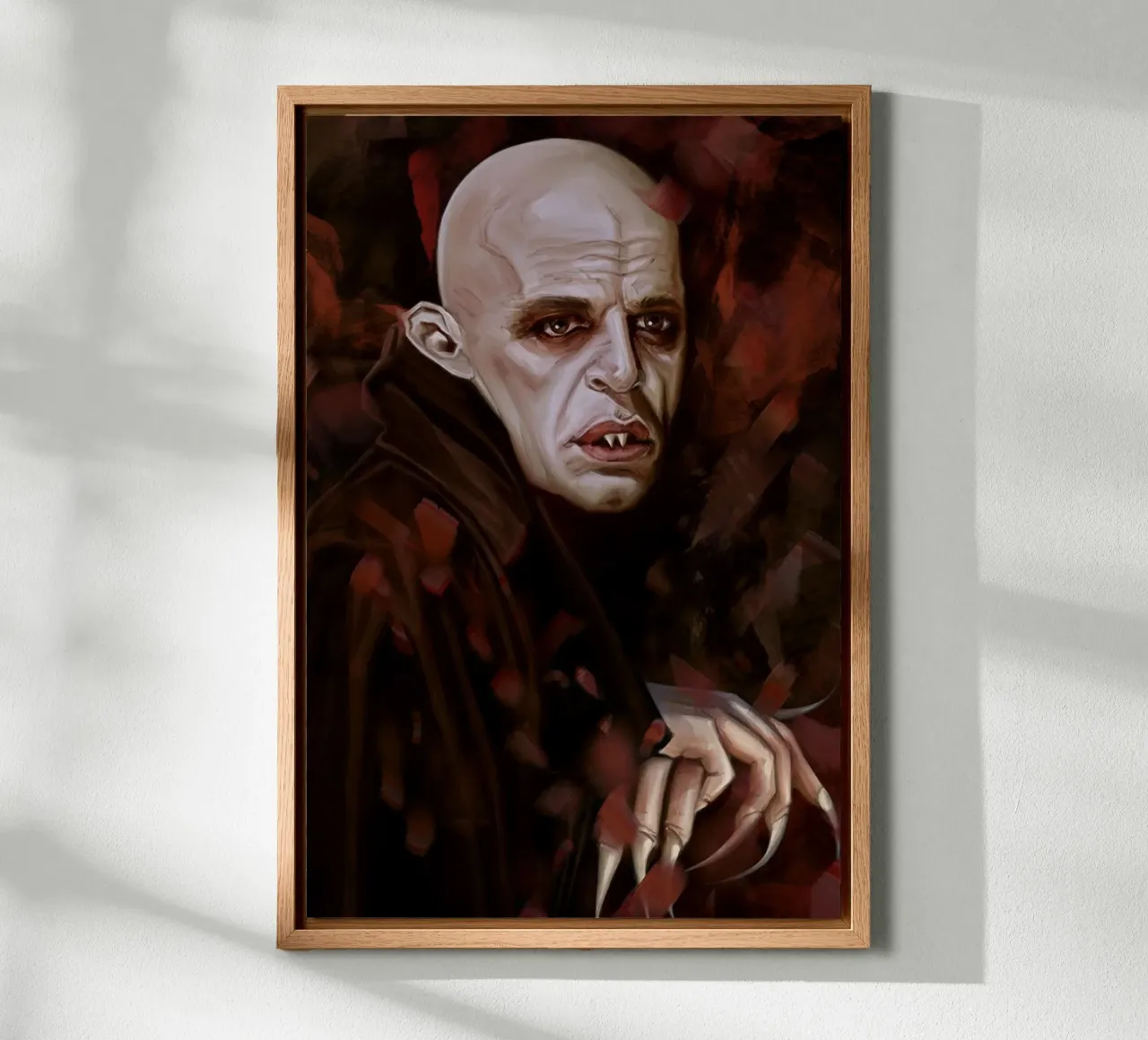 Nosferatu di Dmitry Belov tela con Cornice a cassetta da Oscar Frazier