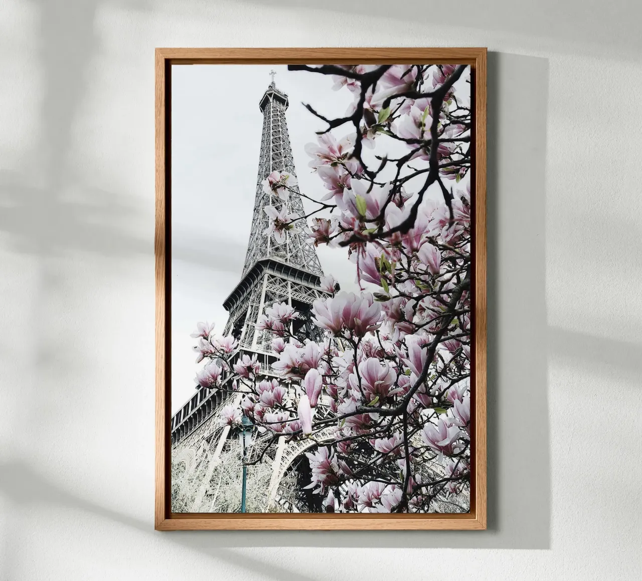 Paris by Dmitry Belov canvas with Floater frame by Oscar Frazier