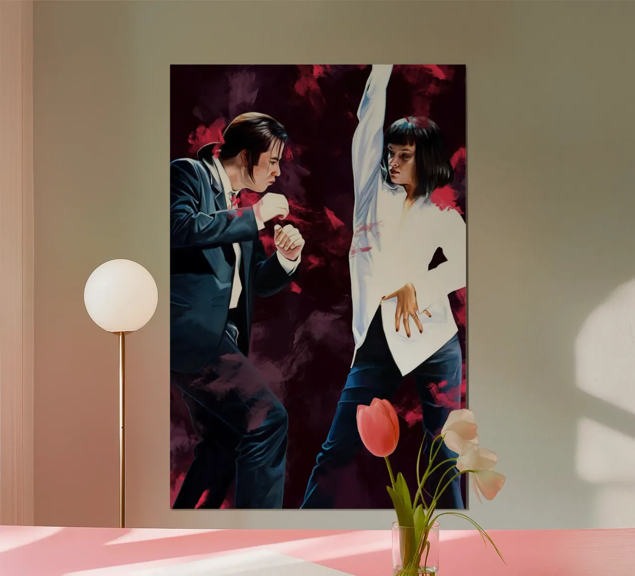 Pulp Fiction - Mia e Vincent poster da Oscar Frazier