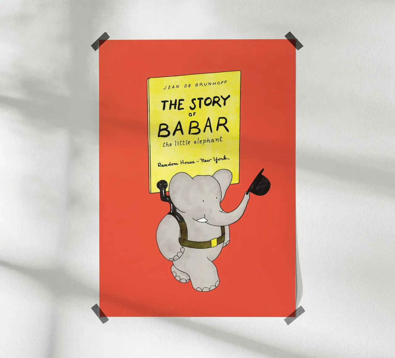 Babar - La storia di Babar, il piccolo elefante poster da muench benjamin