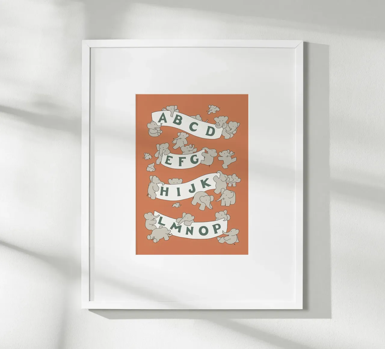 Alfabeto Babar I poster da muench benjamin