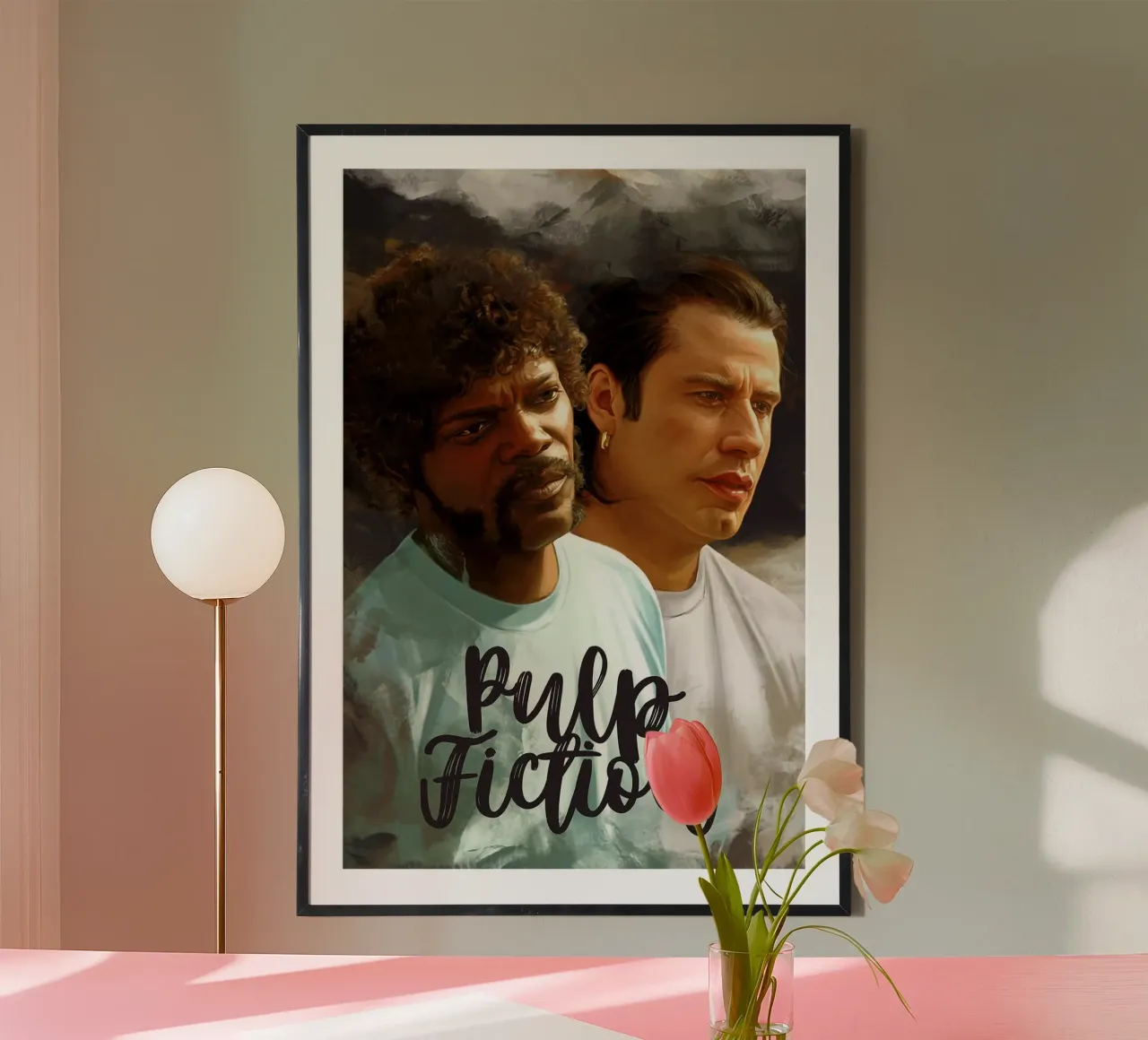 Pulp Fiction - Vincent Vega e Jules Winnfield poster da Oscar Frazier