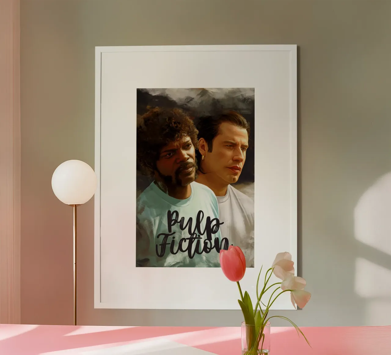 Pulp Fiction - Vincent Vega e Jules Winnfield poster da Oscar Frazier