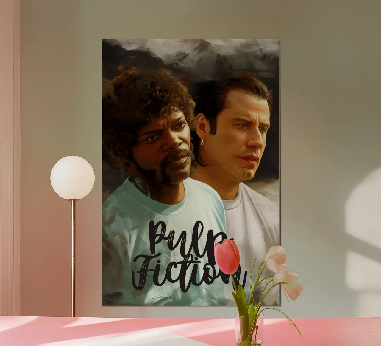 Pulp Fiction - Vincent Vega e Jules Winnfield poster da Oscar Frazier