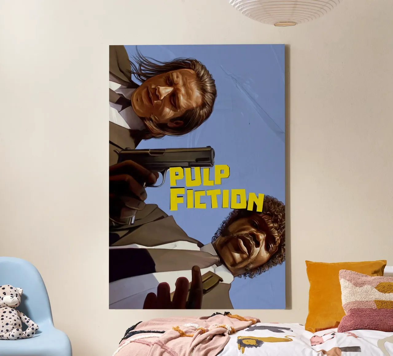 Pulp Fiction di Dmitry Belov tela con Cornice a cassetta da Oscar Frazier