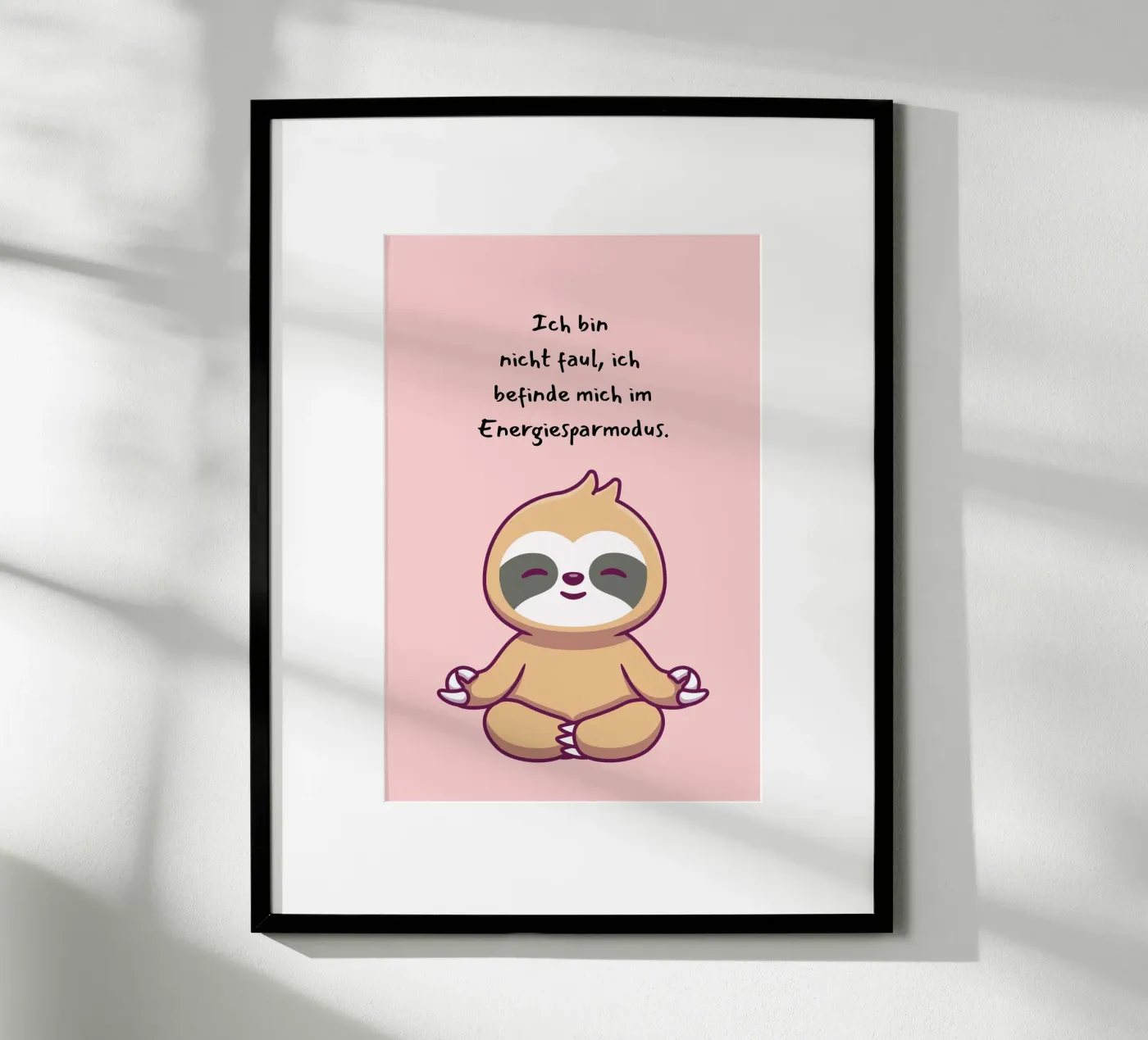 Fauli Poster von isabels_wunderwelt_digital_art