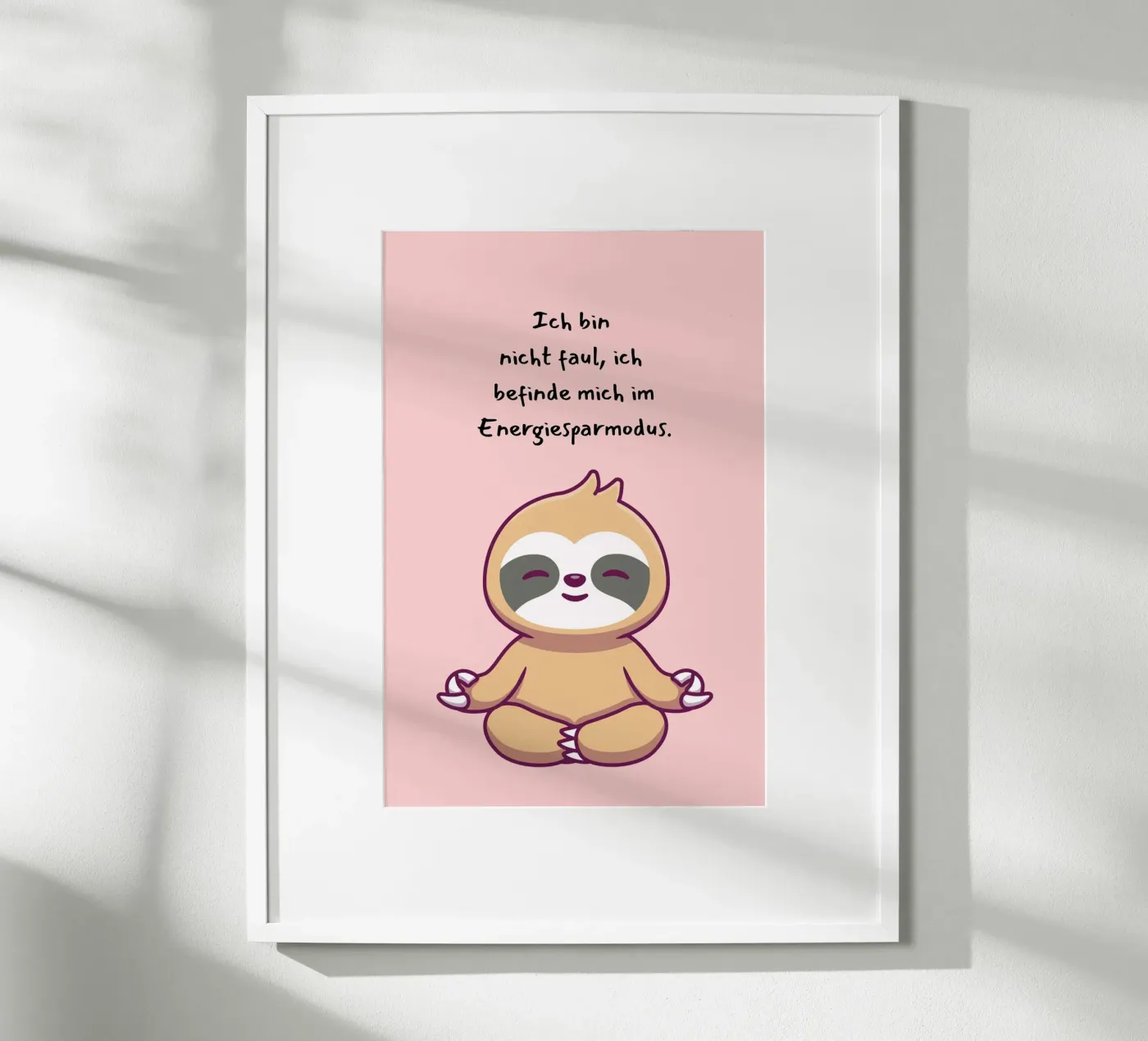 Fauli Poster von isabels_wunderwelt_digital_art