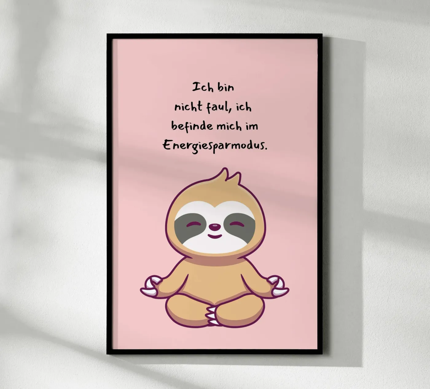 Fauli Poster von isabels_wunderwelt_digital_art