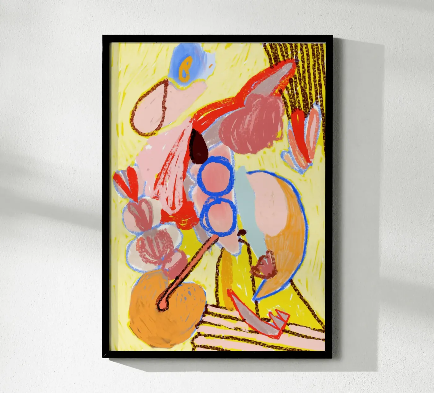 Yellow point poster da Silvaya