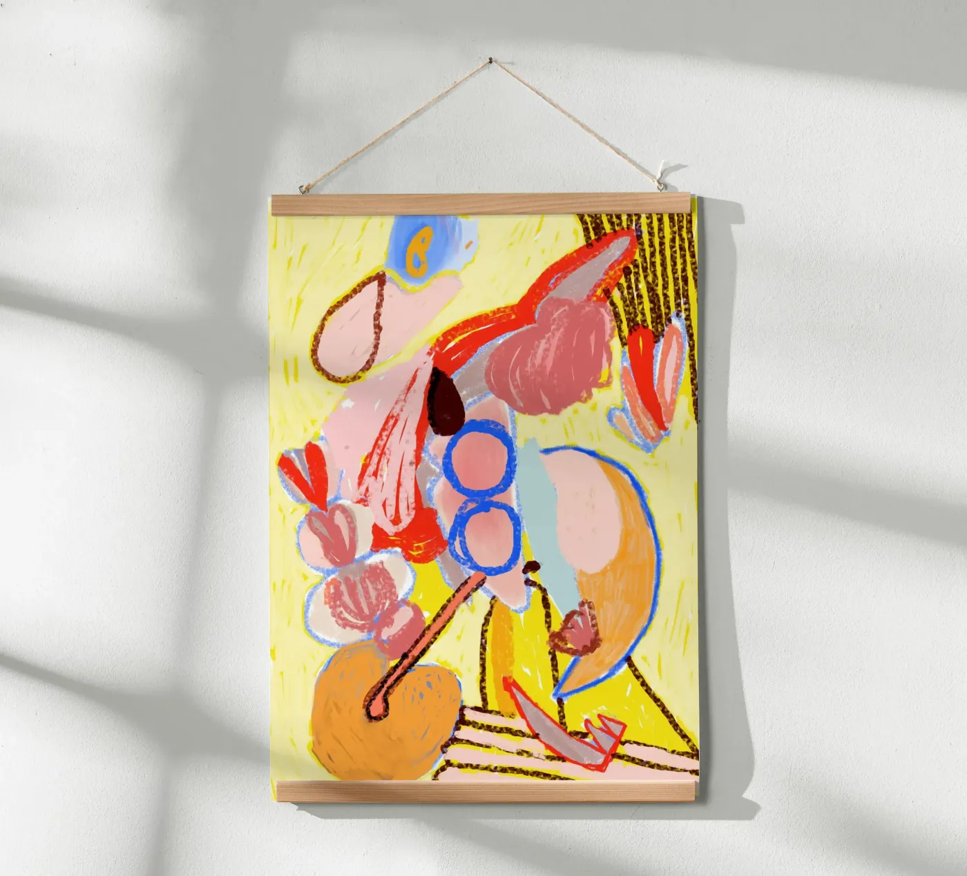 Yellow point poster da Silvaya