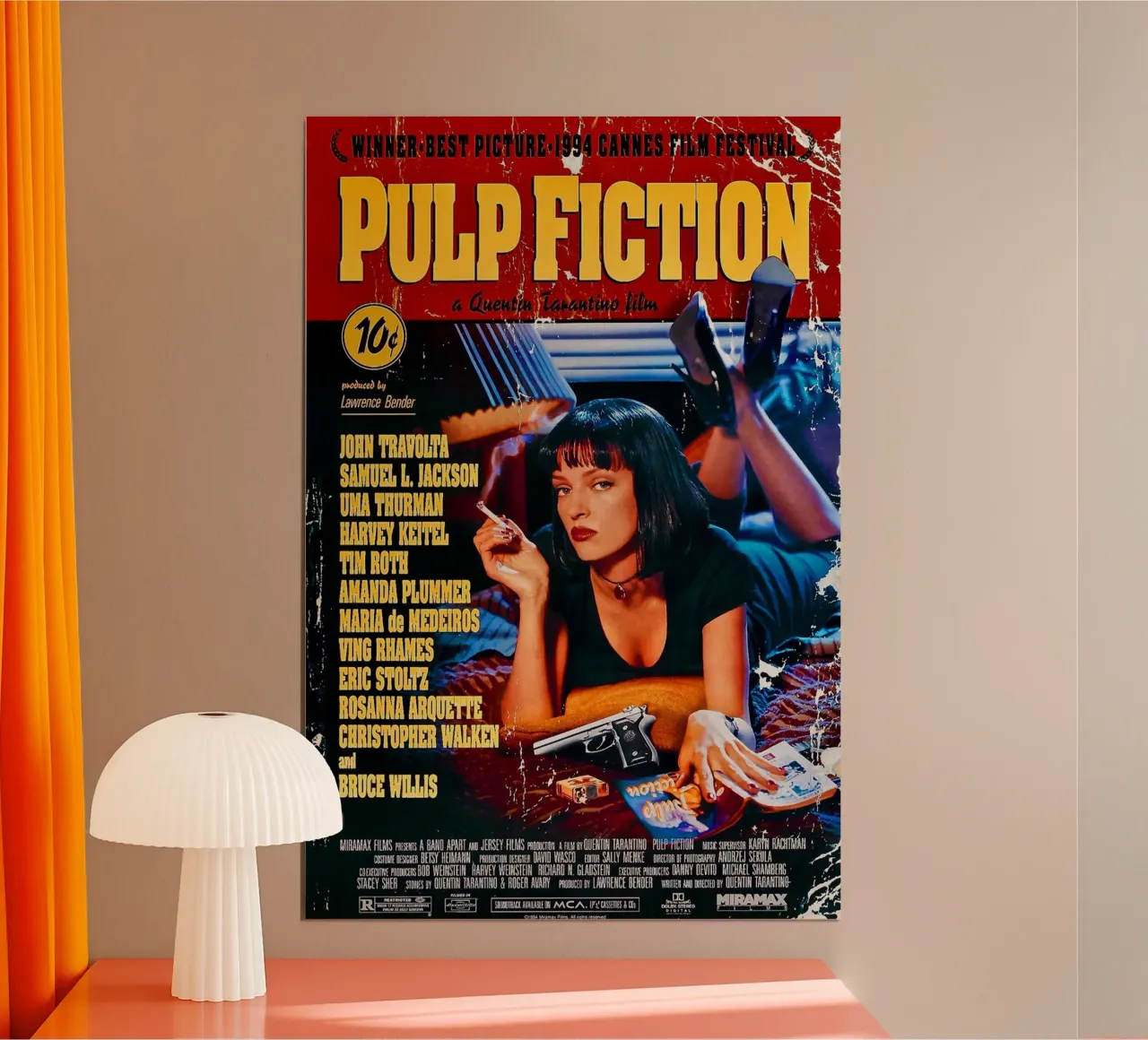 Pulp Fiction poster da Oscar Frazier