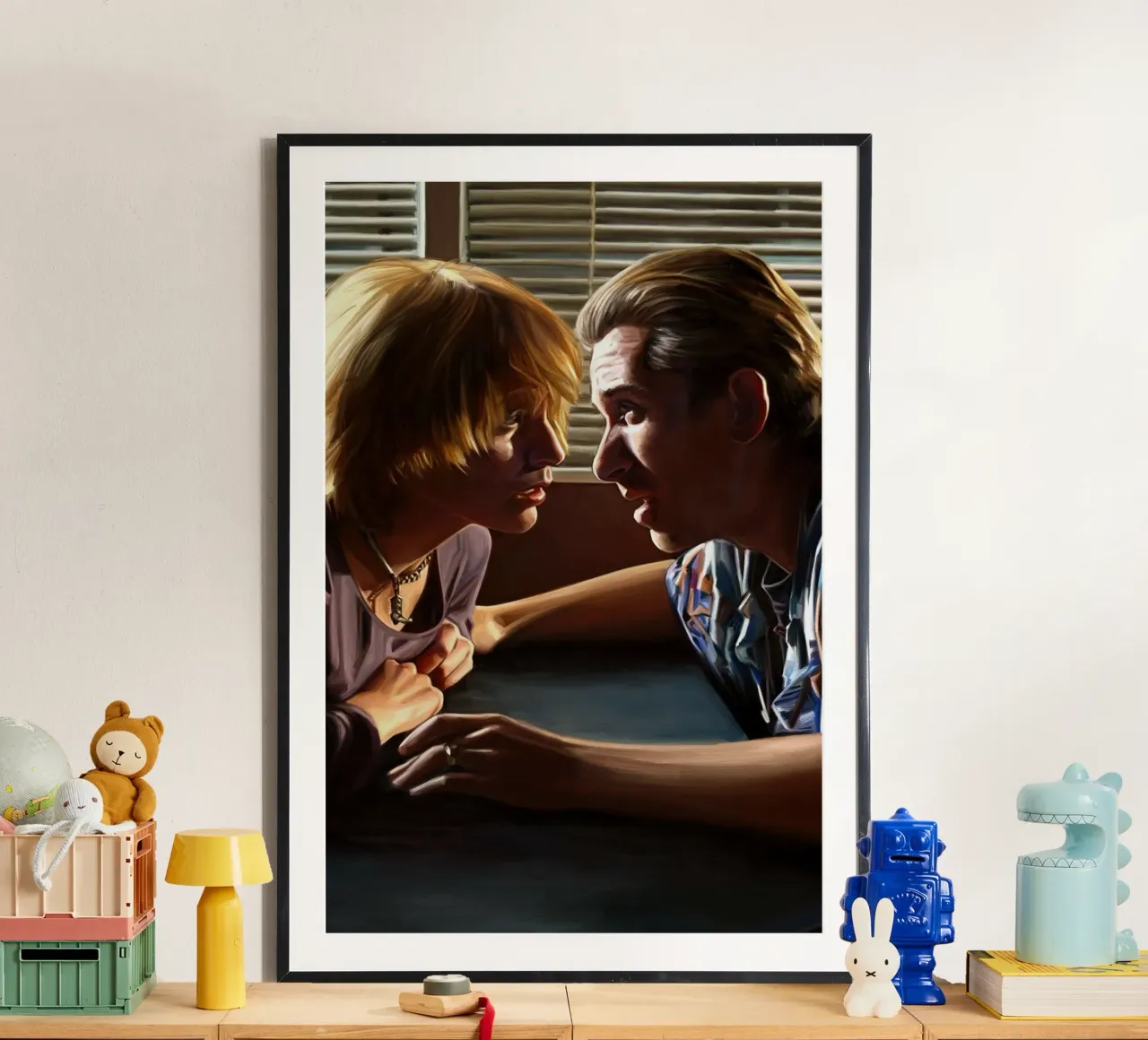 Coniglietto di zucca e miele, Pulp Fiction poster da Oscar Frazier