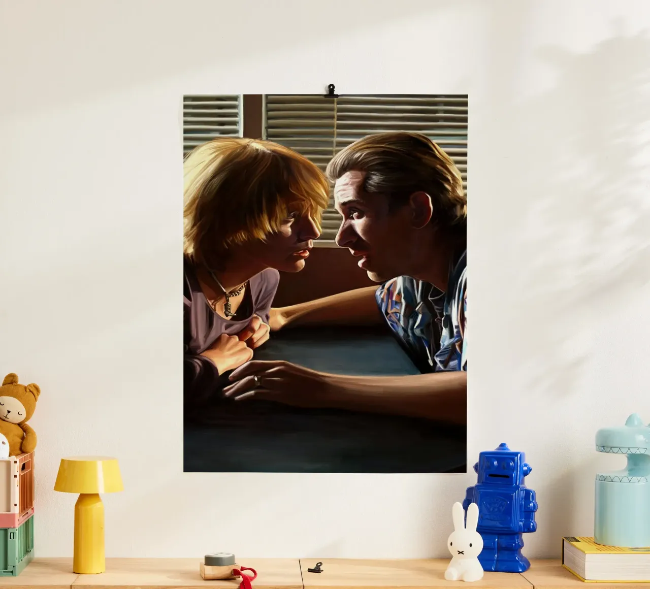 Coniglietto di zucca e miele, Pulp Fiction poster da Oscar Frazier