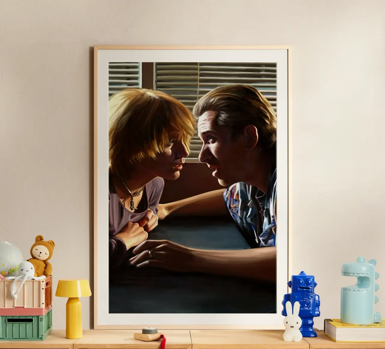 Coniglietto di zucca e miele, Pulp Fiction poster da Oscar Frazier