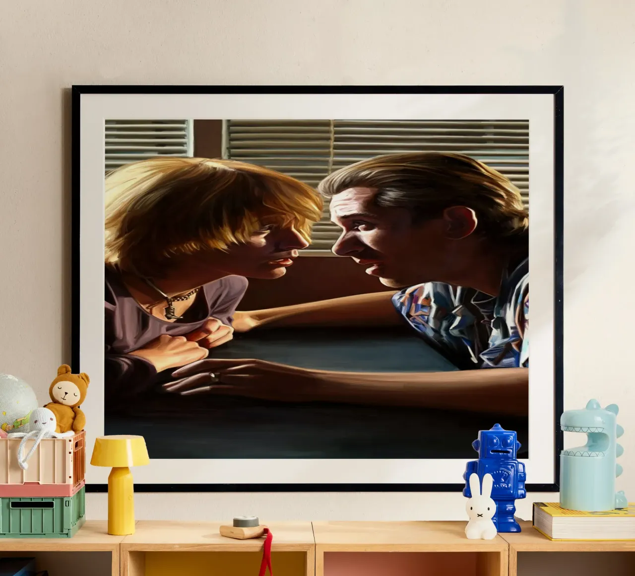 Coniglietto di zucca e miele, Pulp Fiction poster da Oscar Frazier