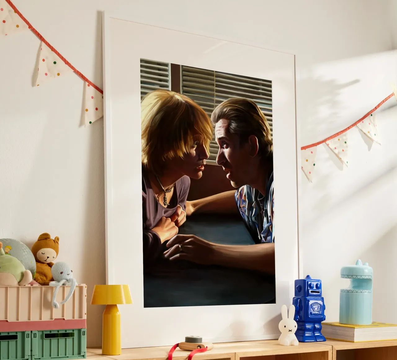 Coniglietto di zucca e miele, Pulp Fiction poster da Oscar Frazier
