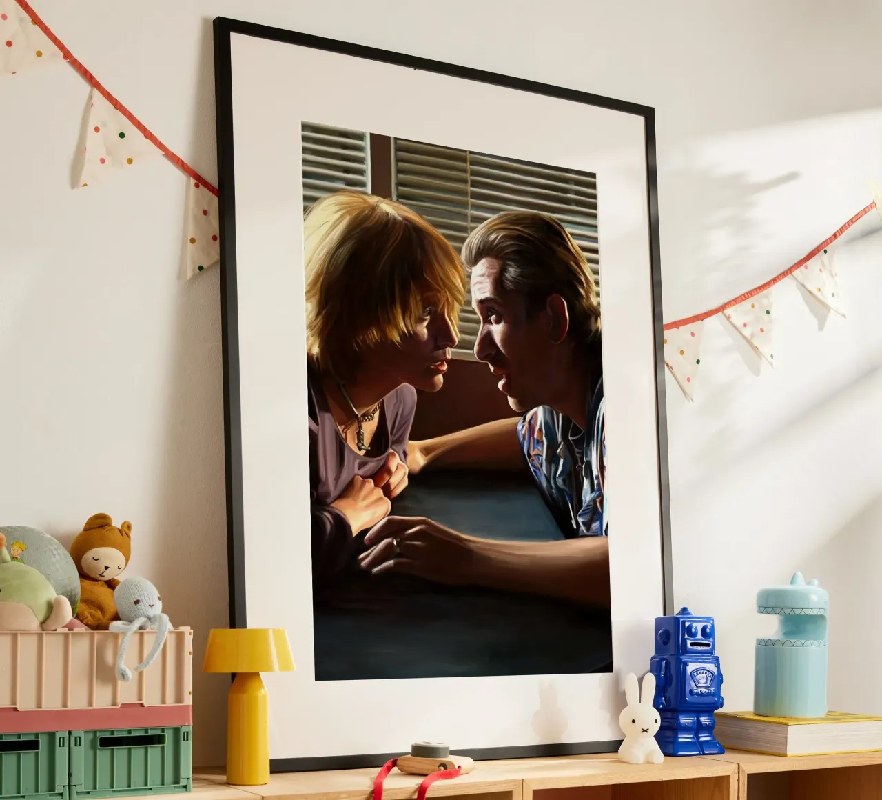 Coniglietto di zucca e miele, Pulp Fiction poster da Oscar Frazier