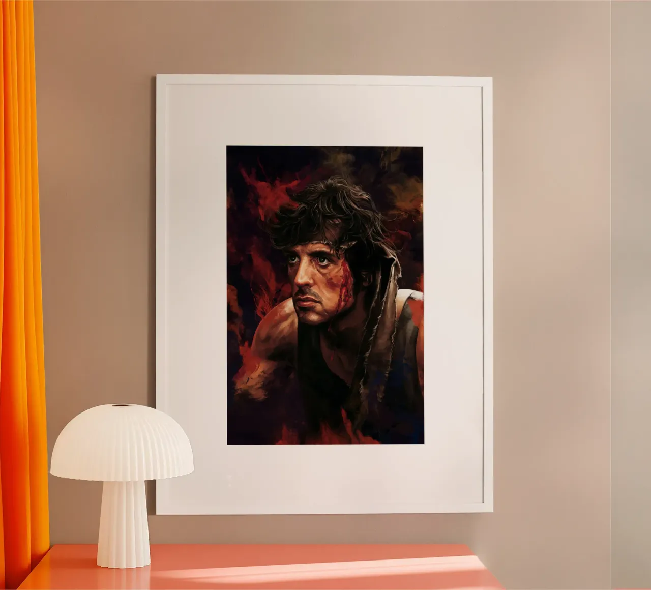 Rambo (Primo sangue) poster da Oscar Frazier