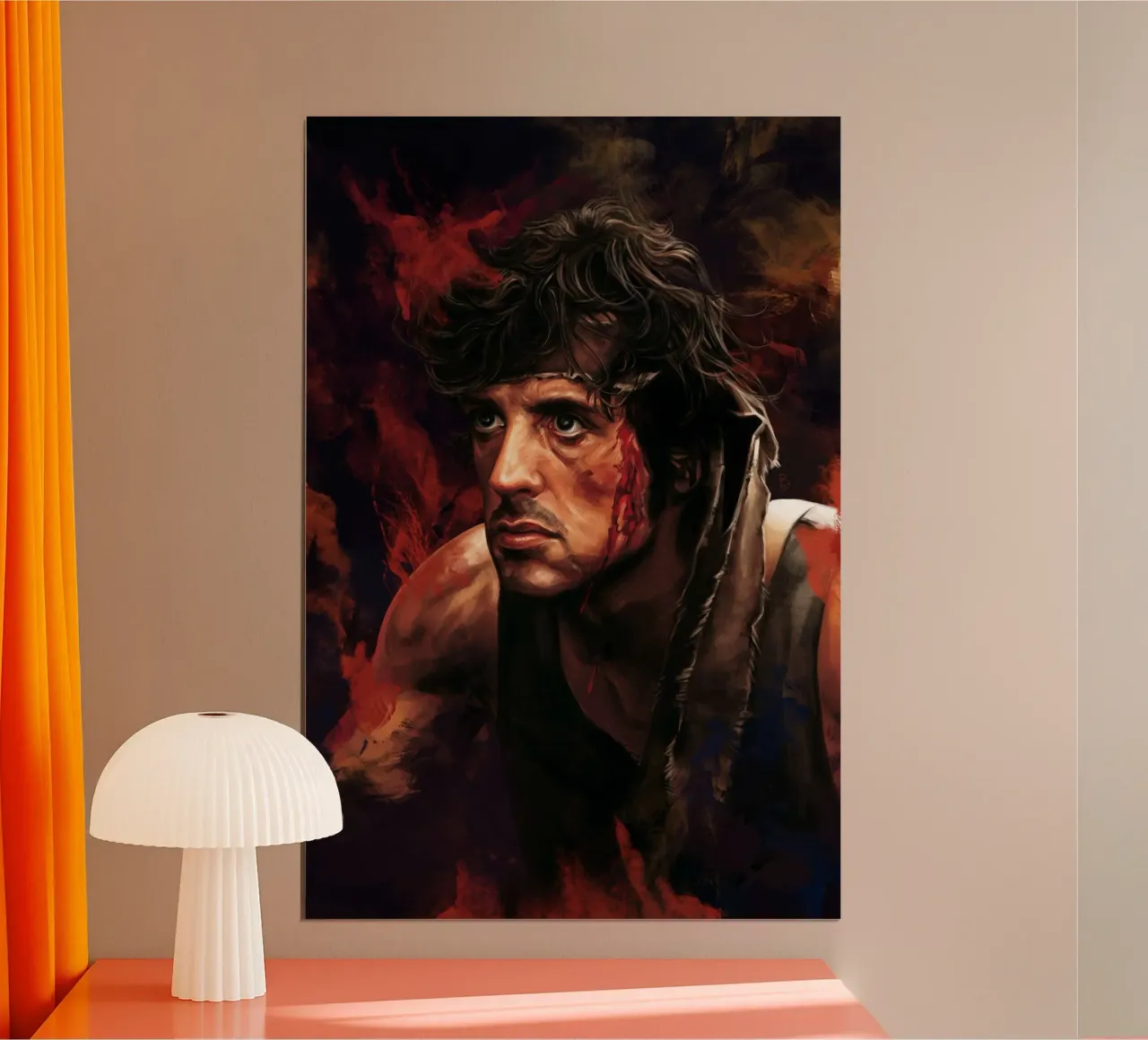 Rambo (Primo sangue) poster da Oscar Frazier