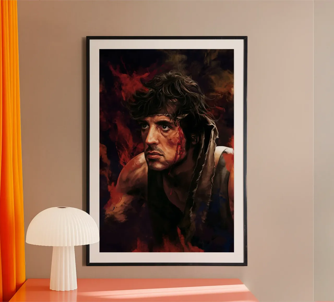 Rambo (Primo sangue) poster da Oscar Frazier
