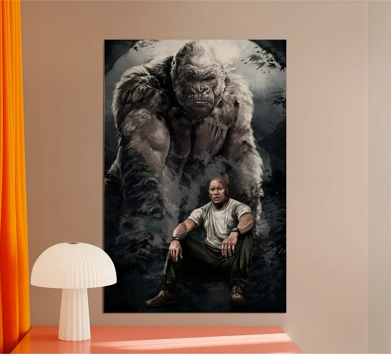 Furia di Dmitry Belov poster con telaio in plastica da Oscar Frazier