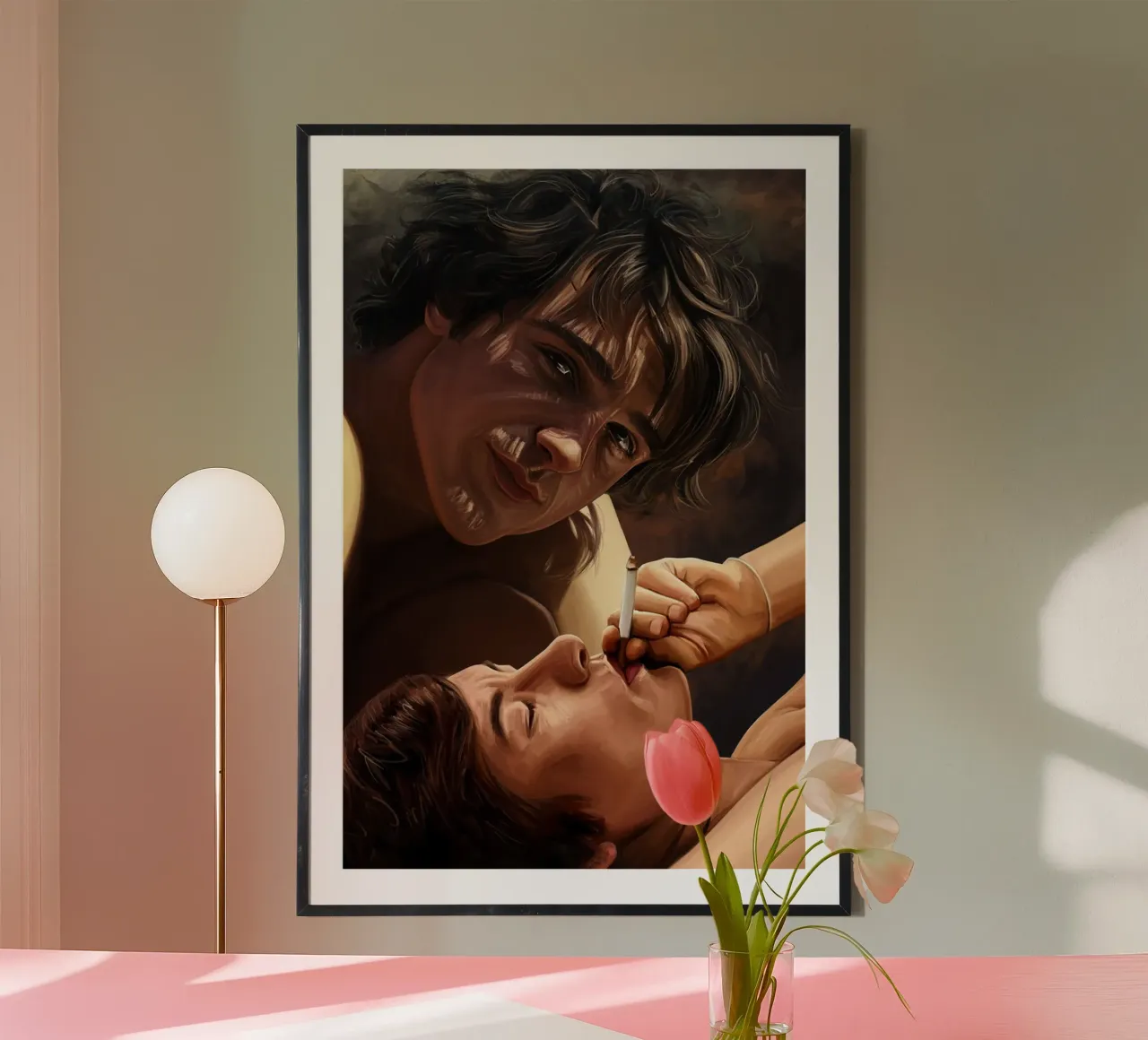 Saltburn di Dmitry Belov poster da Oscar Frazier