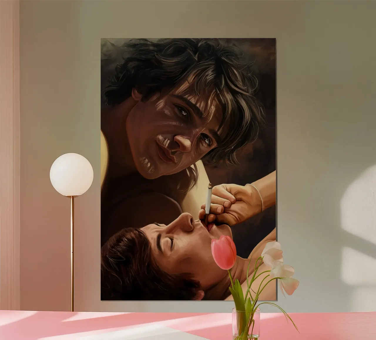 Saltburn di Dmitry Belov poster da Oscar Frazier