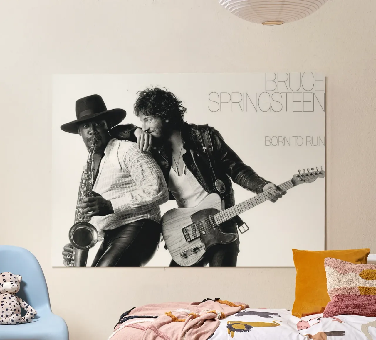 Bruce Springsteen Born To Run poster da isabellart