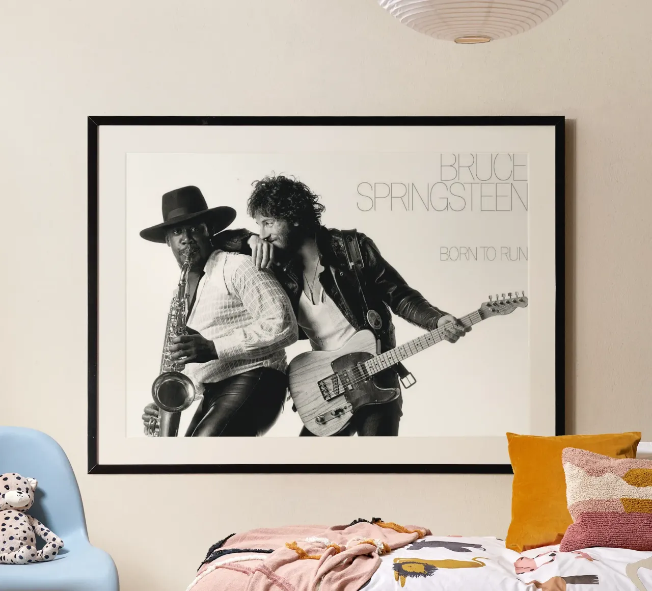 Bruce Springsteen Born To Run poster da isabellart