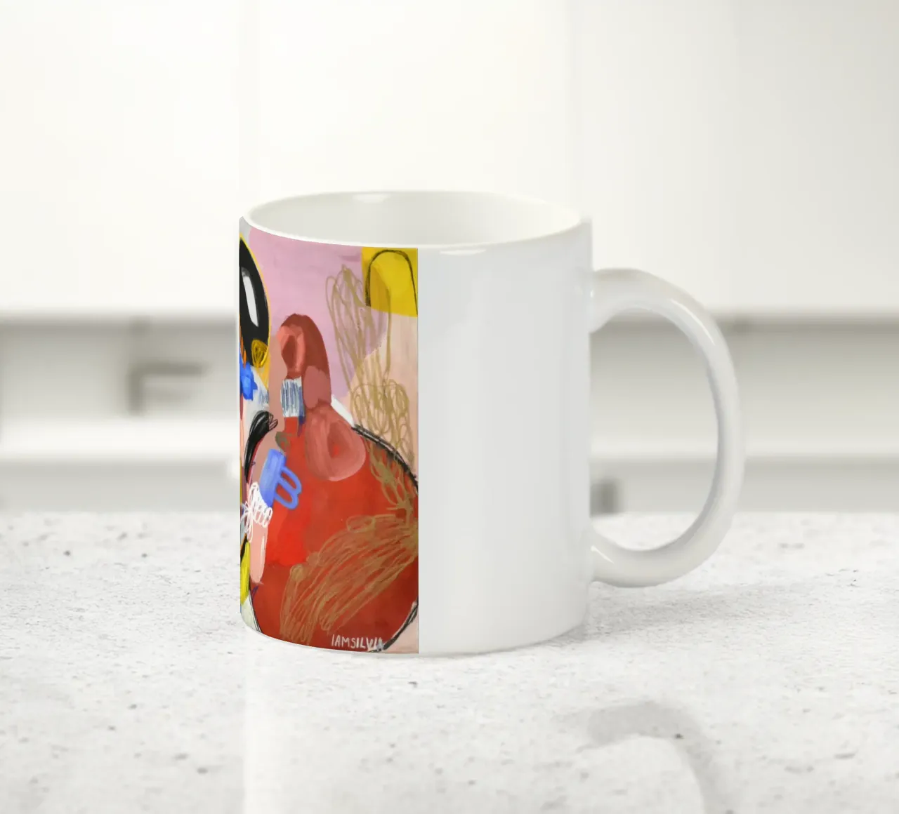 Endless tazza in ceramica da Silvaya