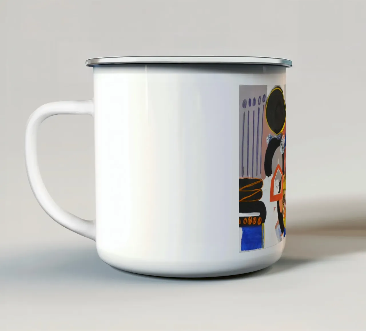 Endless tazza in smalto da Silvaya