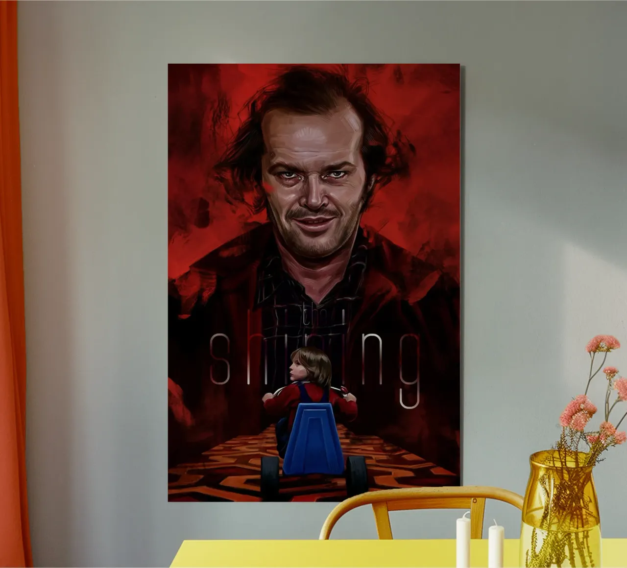 Shining di Dmitry Belov alluminio dibond da Oscar
