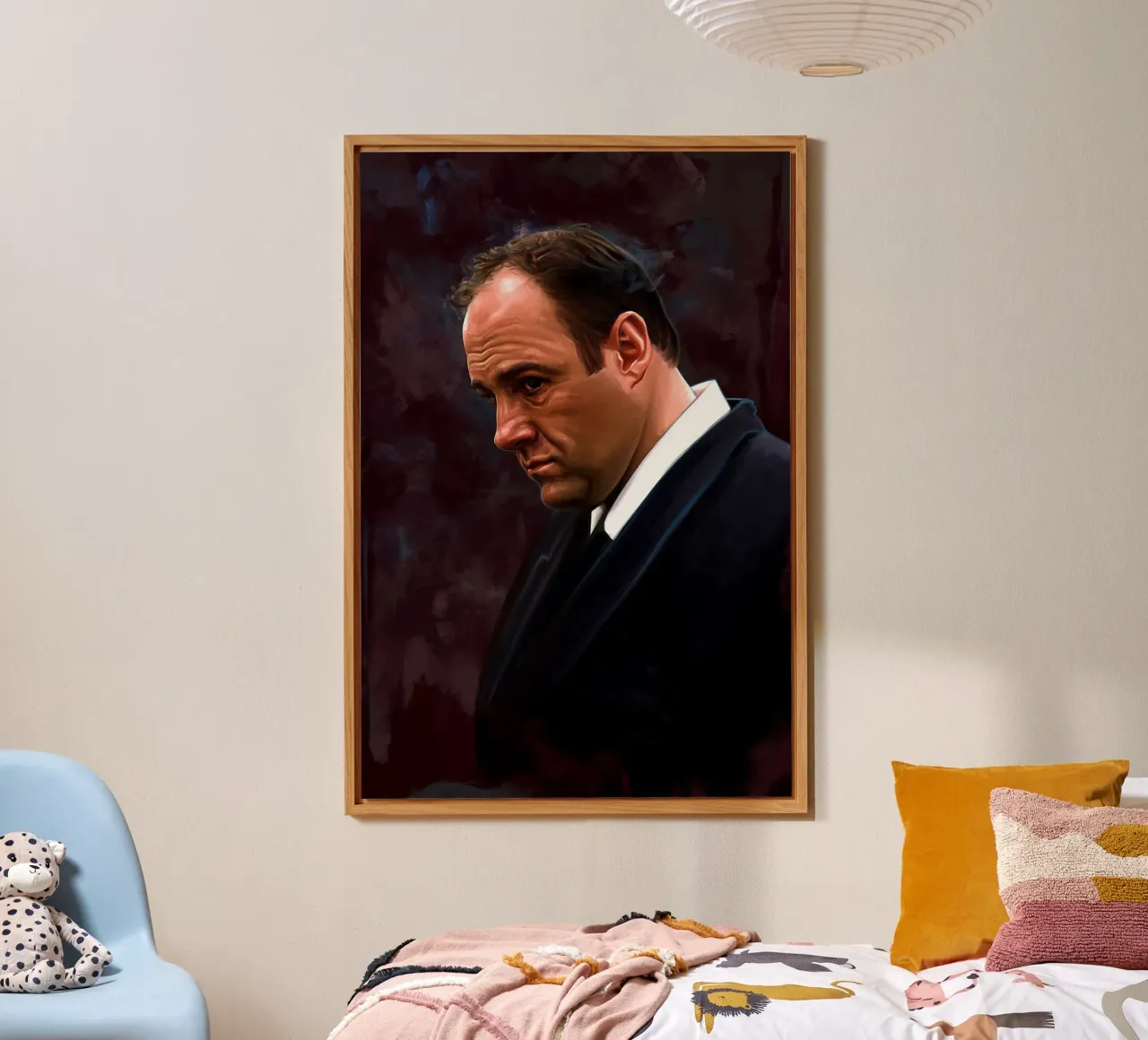 Tony Soprano di Dmitry Belov alluminio dibond da Oscar