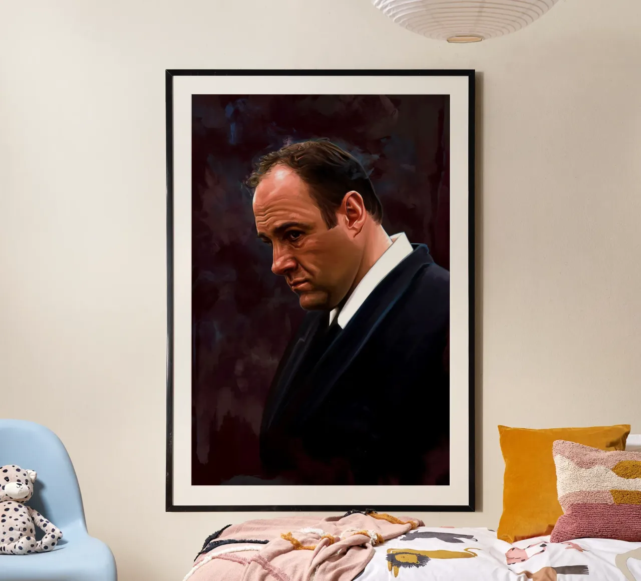 Tony Soprano di Dmitry Belov poster da Oscar Frazier