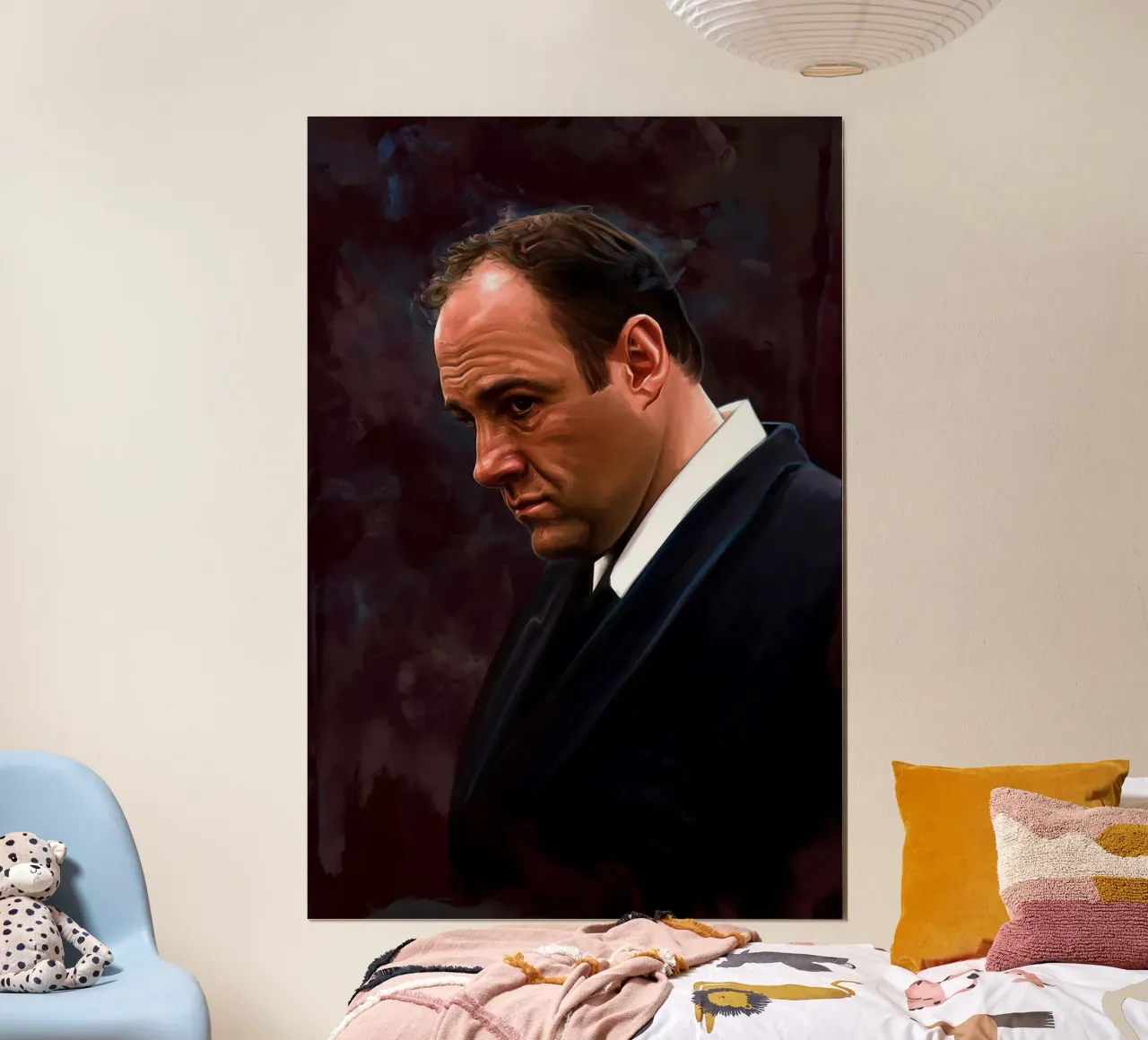 Tony Soprano di Dmitry Belov poster da Oscar Frazier