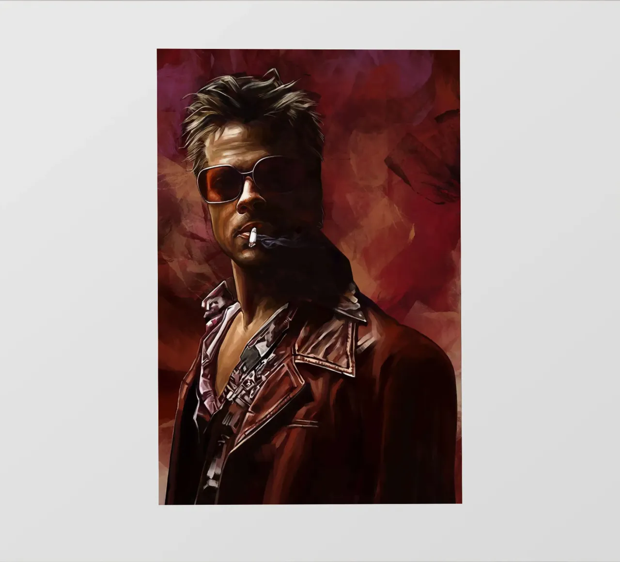 Tyler Durden di Dmitry Belov pellicola backlit da Oscar