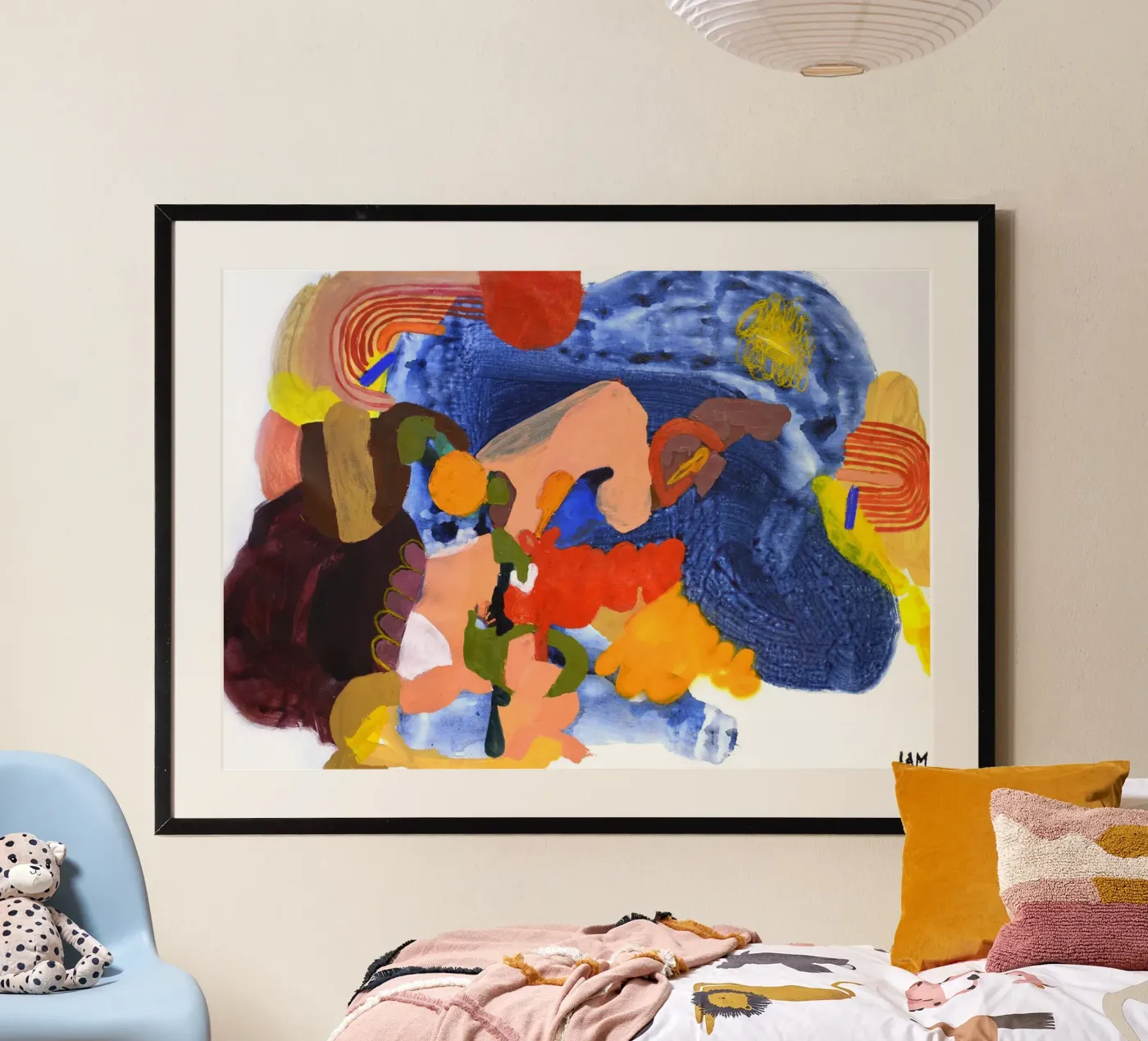 blue storm poster da Silvaya